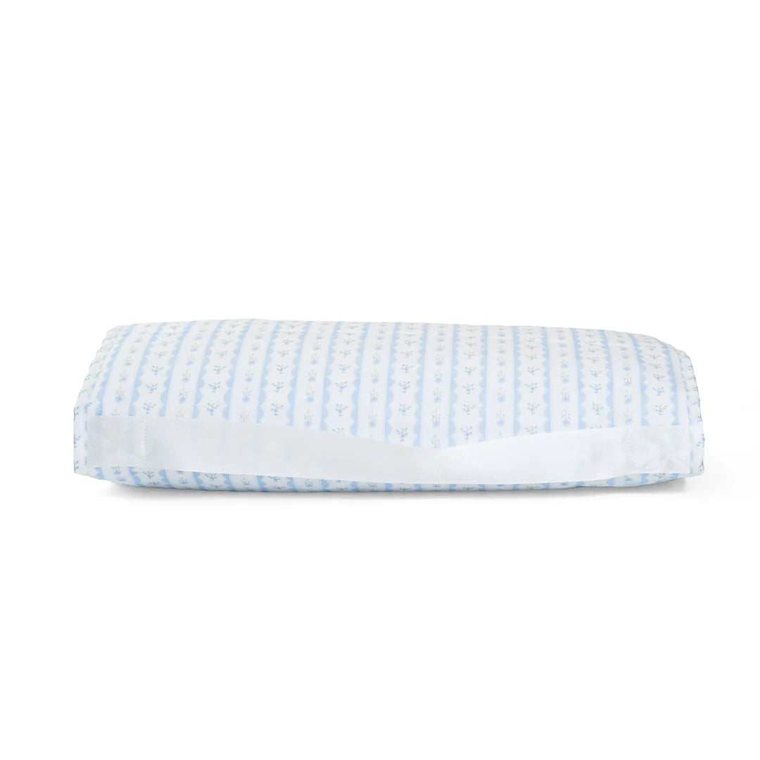 TRVL Nap Mat - Rest Up! - Ribbon Floral Blue from Anderson Parker
