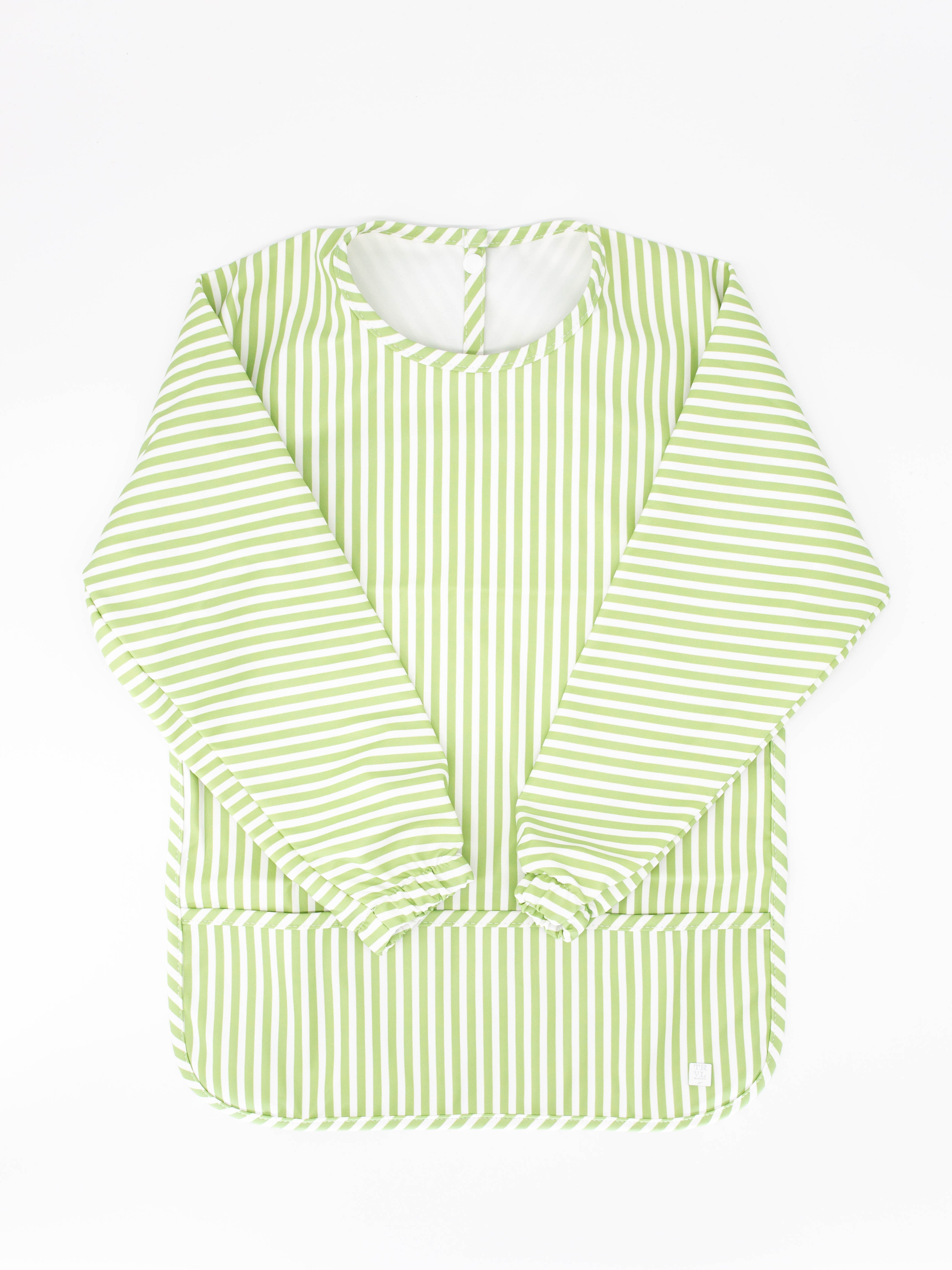 TRVL Perfect Smock - Size 2T-4T - Pimlico Stripe Green from Anderson Parker