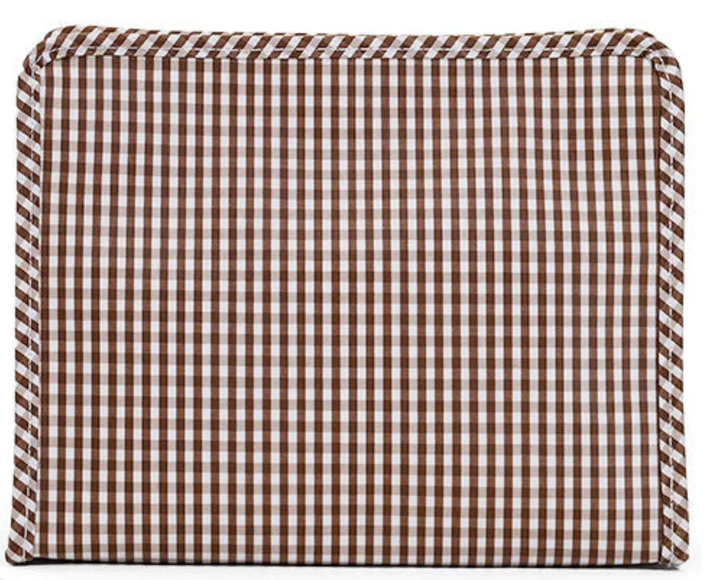 TRVL ROADIE LARGE Zip Pouch - GINGHAM COCO from Anderson Parker