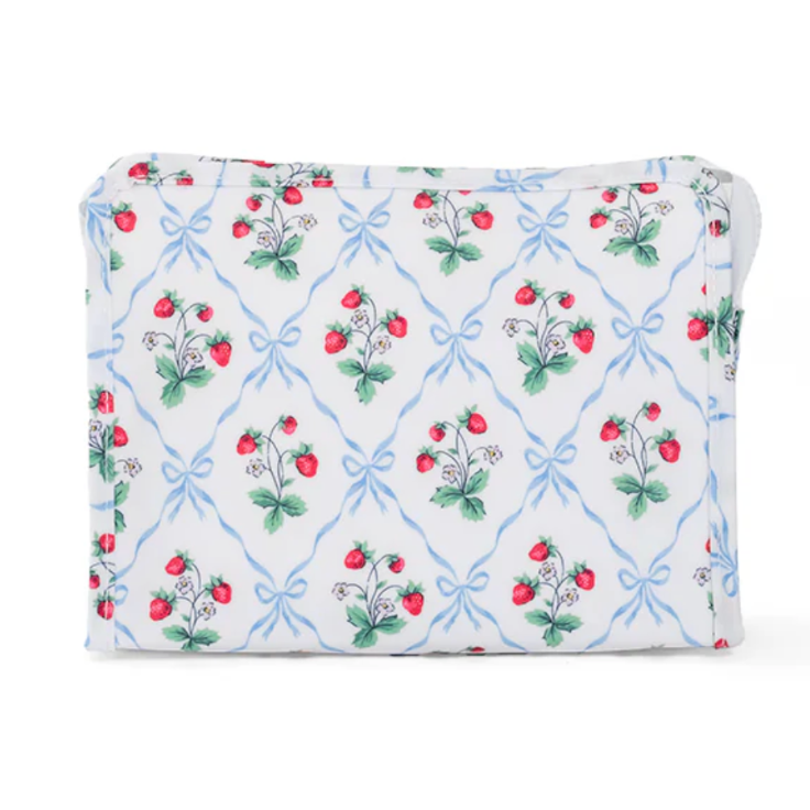 TRVL ROADIE MEDIUM Zip Pouch - BERRY NICE from Anderson Parker