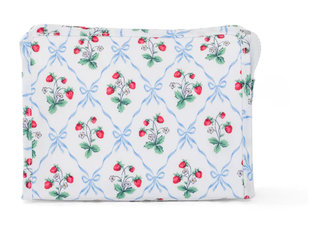 TRVL ROADIE MEDIUM Zip Pouch - BERRY NICE from Anderson Parker