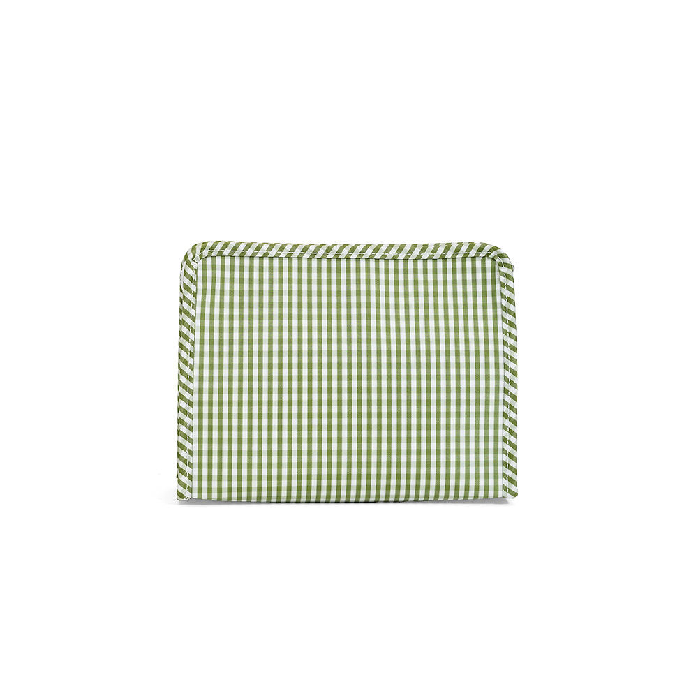 TRVL ROADIE MEDIUM Zip Pouch - Gingham Moss from Anderson Parker