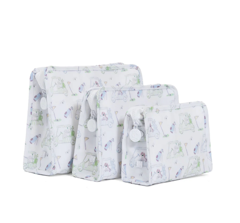 TRVL ROADIE MEDIUM Zip Pouch - PUTT PUTT from Anderson Parker