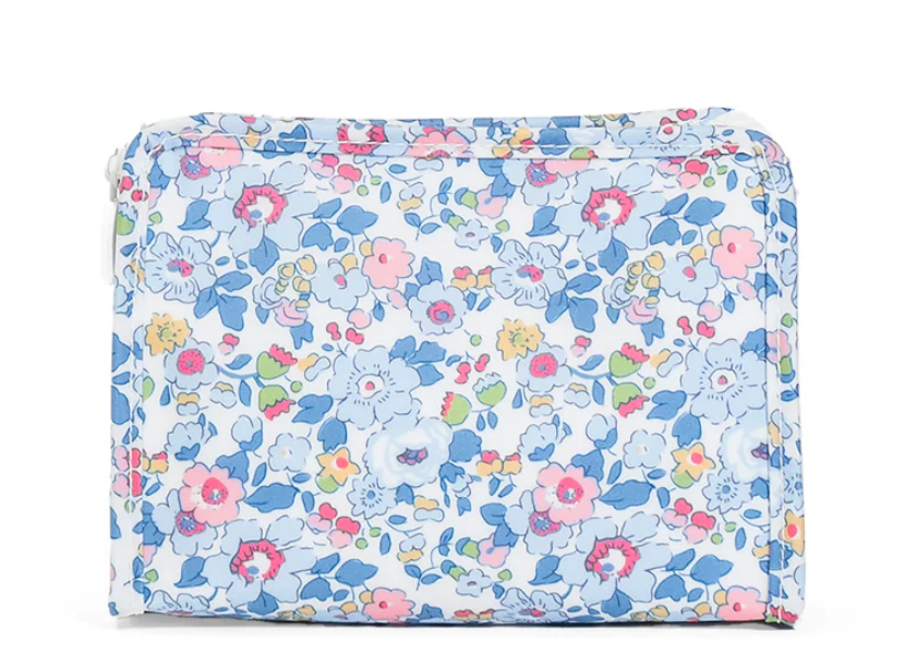 TRVL Roadie Large Zip Pouch - Bridgehampton Floral from Anderson Parker