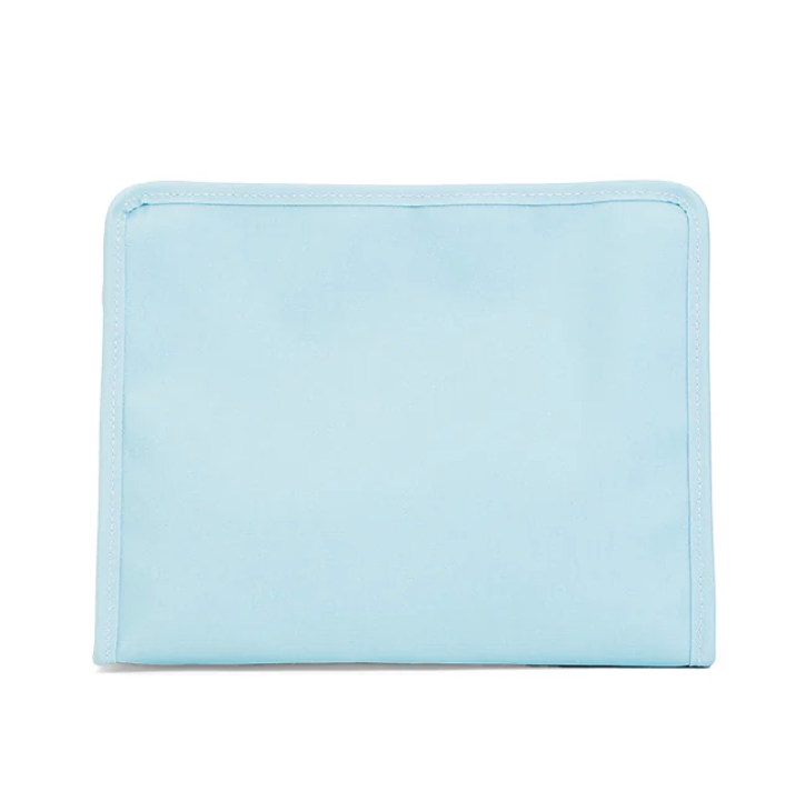 TRVL Roadie Large Zip Pouch - Coated Canvas Lake Blue from Anderson Parker
