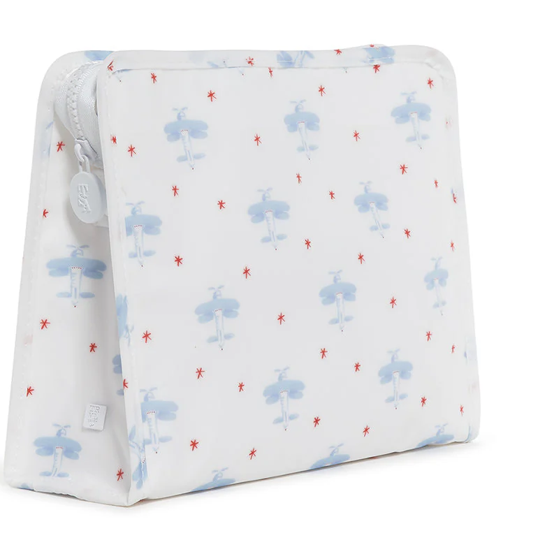 TRVL Roadie Large Zip Pouch - David's Airplanes from Anderson Parker