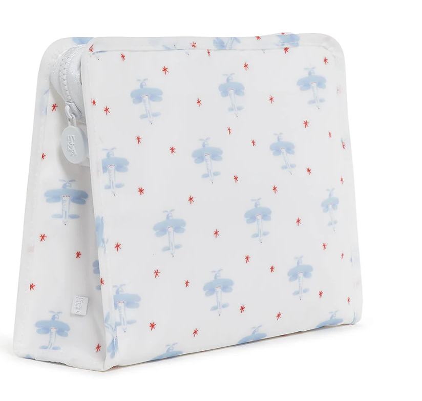 TRVL Roadie Large Zip Pouch - David's Airplanes from Anderson Parker
