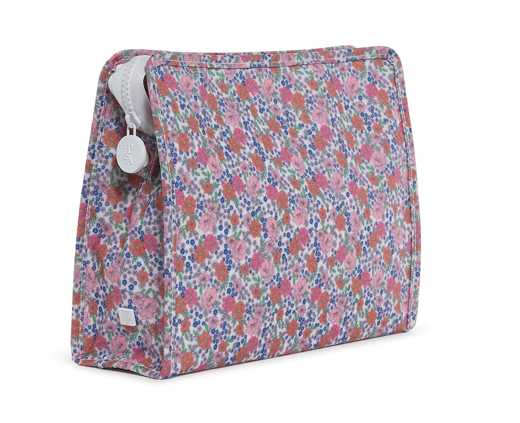TRVL Roadie Large Zip Pouch - Garden Floral from Anderson Parker
