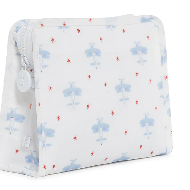 TRVL Roadie Medium Zip Pouch - David's Airplanes from Anderson Parker