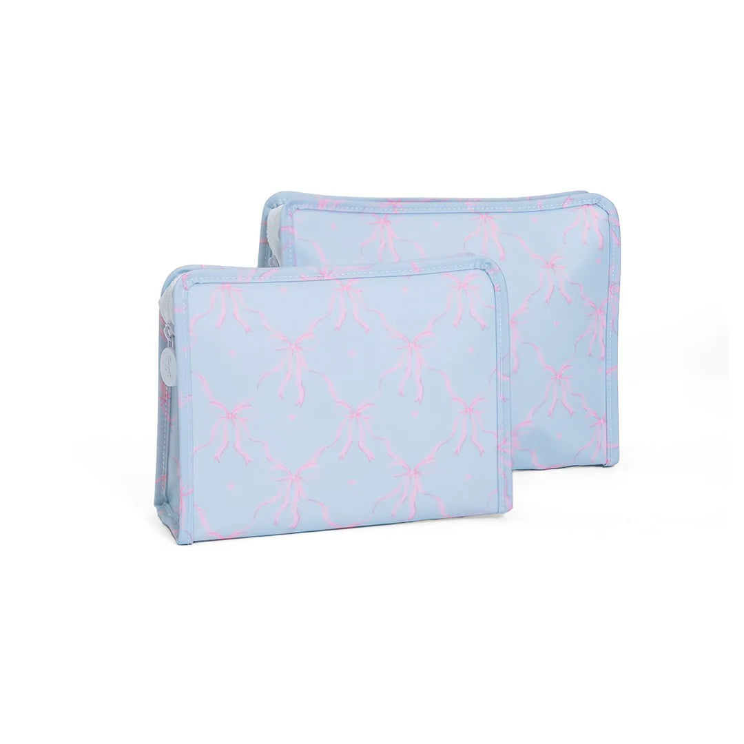 TRVL Roadie Medium Zip Pouch - Eloise Bow from Anderson Parker