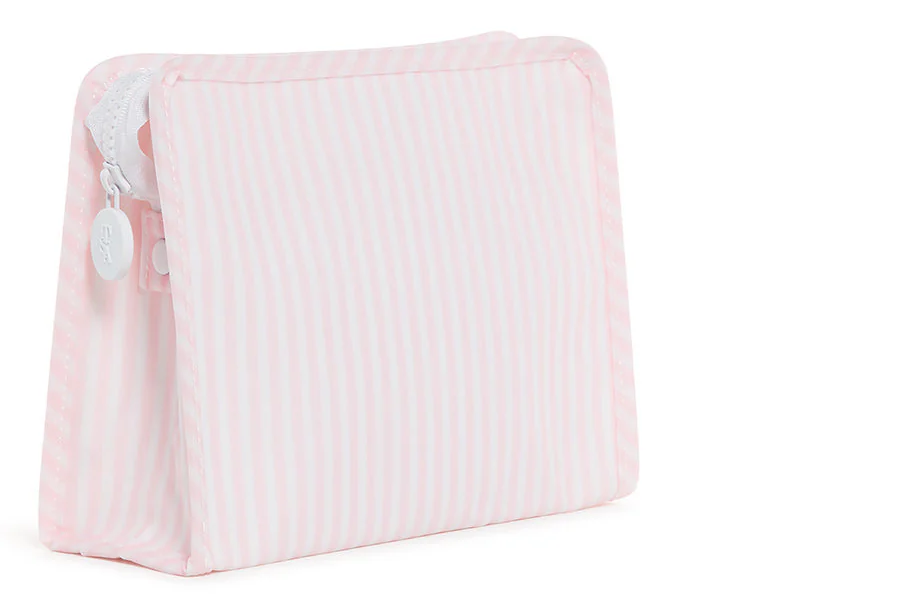 TRVL Roadie Medium Zip Pouch - Gingham Taffy from Anderson Parker
