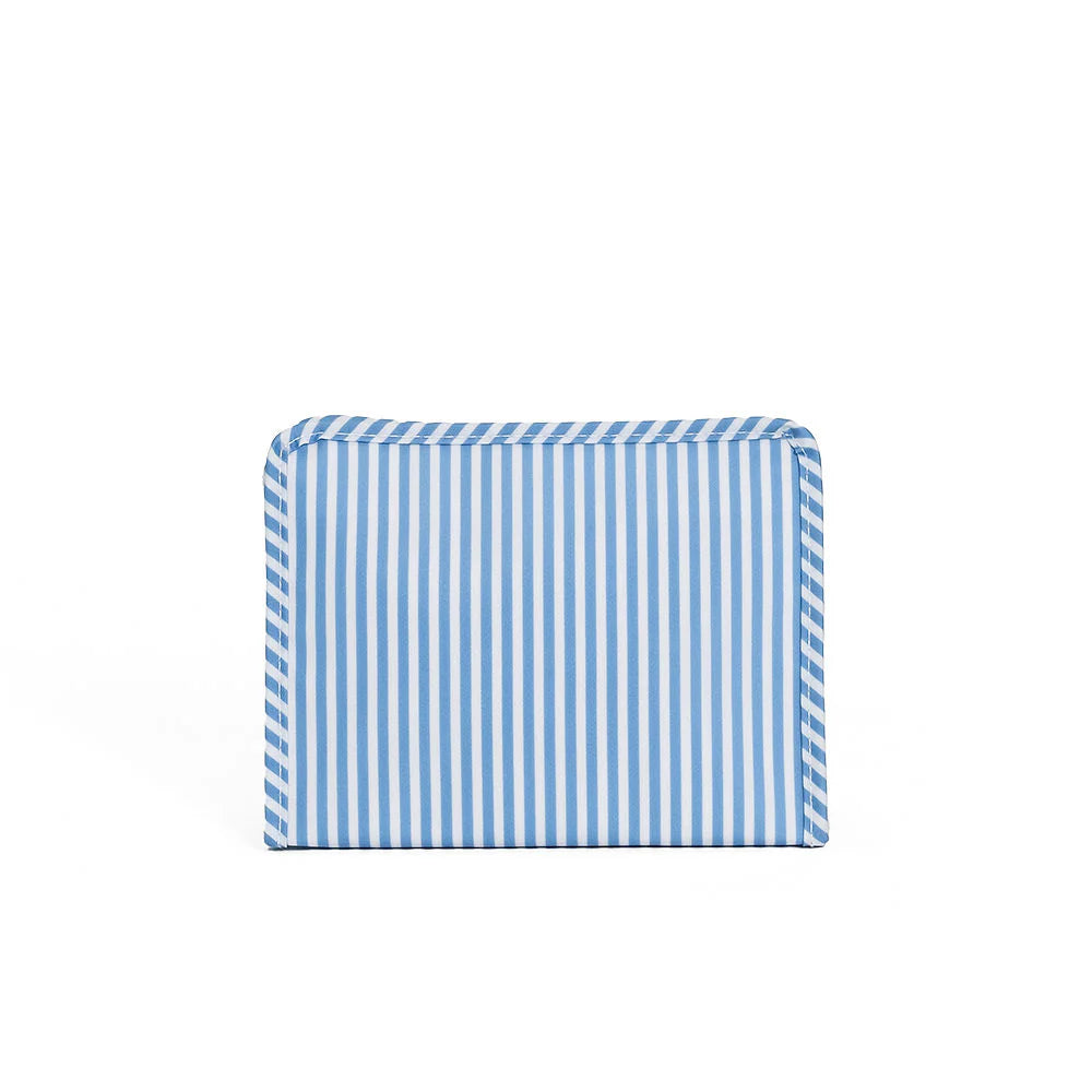 TRVL Roadie Medium Zip Pouch - Pimlico Stripe Chambray from Anderson Parker