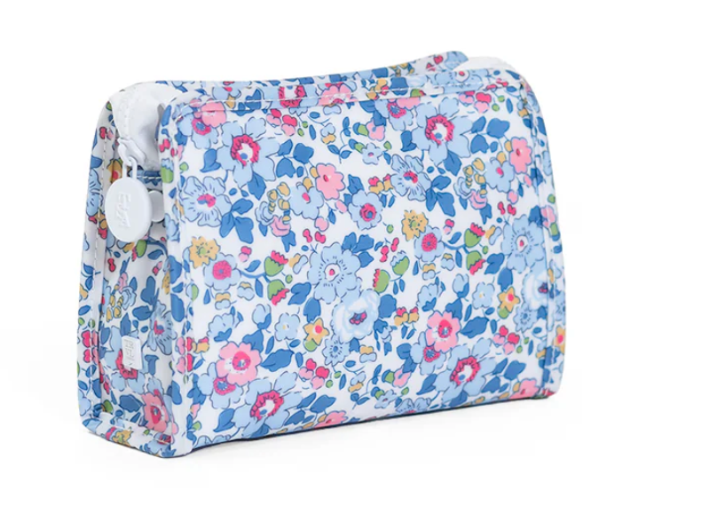 TRVL Roadie Small Zip Pouch - Bridgehampton Floral from Anderson Parker