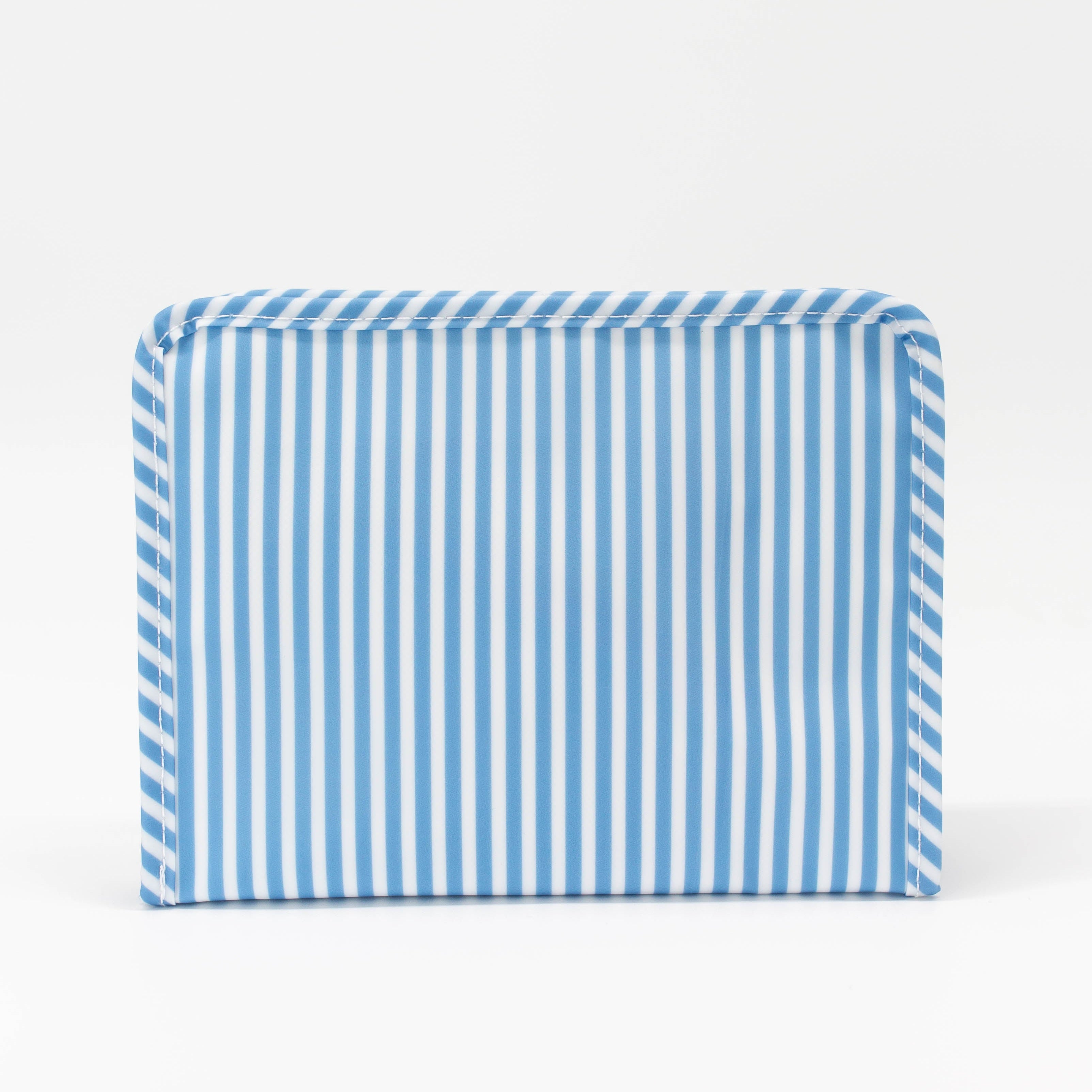 TRVL Roadie Small Zip Pouch - Pimlico Stripe Chambray from Anderson Parker