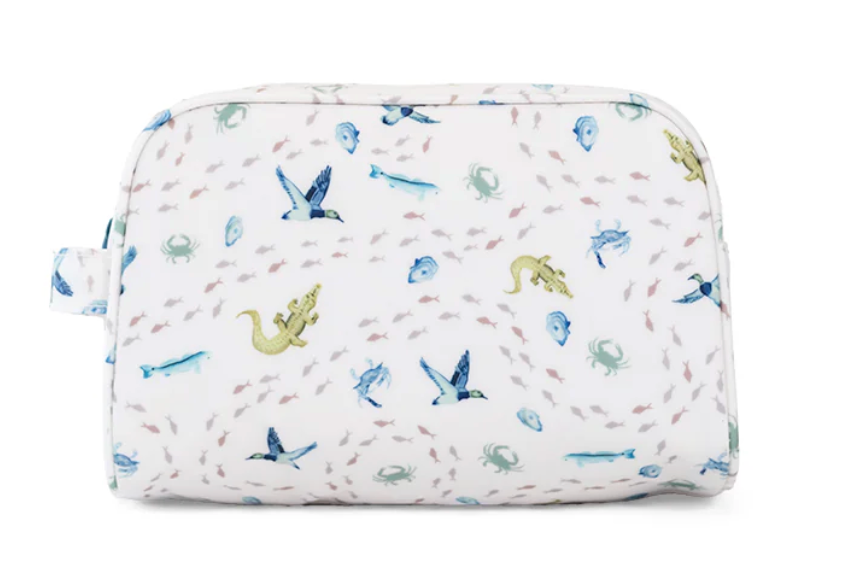 TRVL Stowaway Toiletry Bag -COASTAL TIDES from Anderson Parker