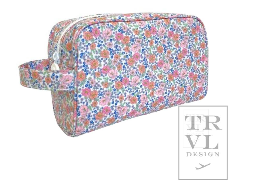 TRVL Stowaway Toiletry Bag - Garden Floral from Anderson Parker