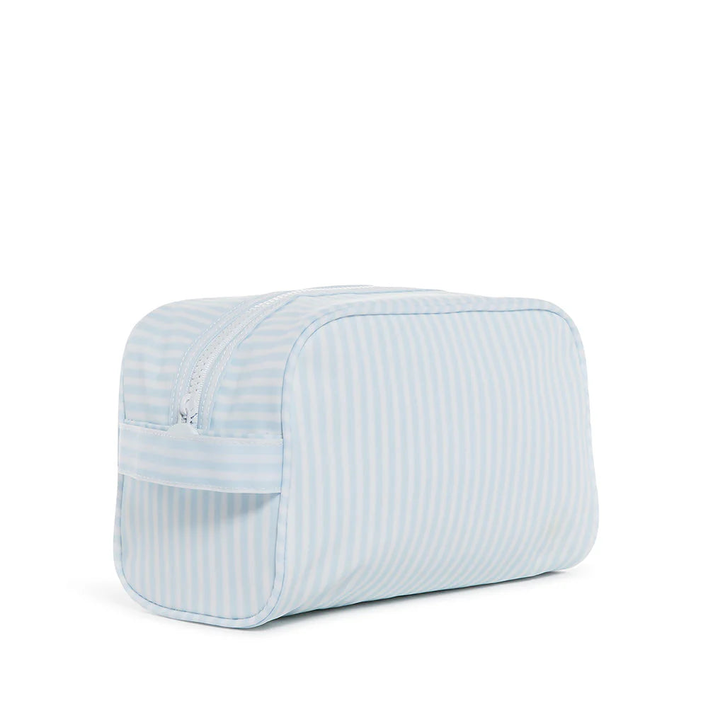 TRVL Stowaway Toiletry Bag - Pimlico Stripe Blue from Anderson Parker