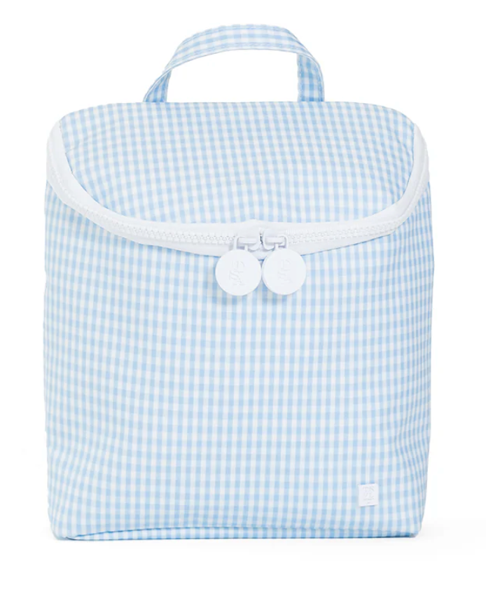 TRVL Take Away Insulated Lunch Bag - Gingham Mist from Anderson Parker