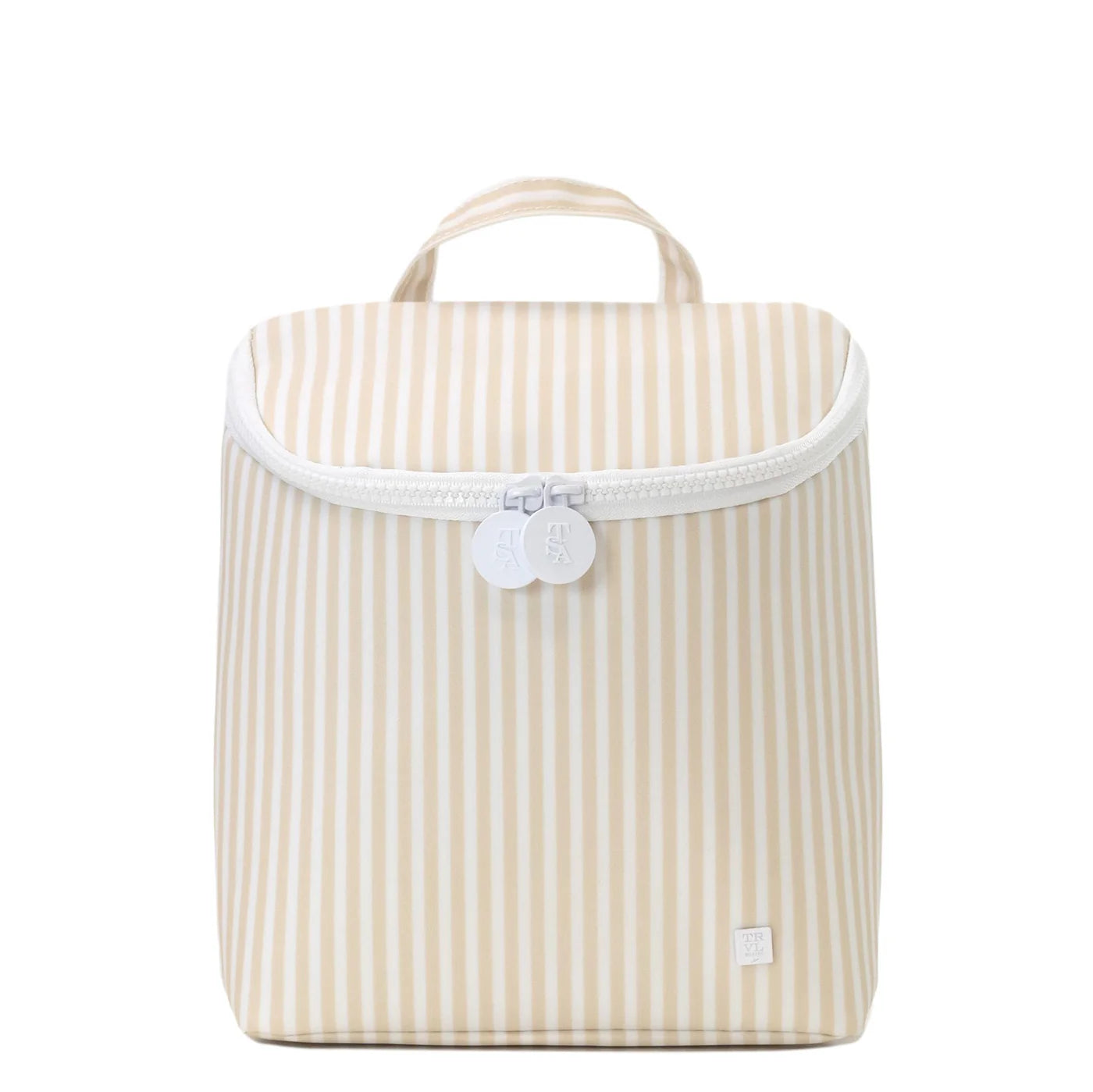 TRVL Take Away Insulated Lunch Bag - Pimlico Stripe Sand from Anderson Parker