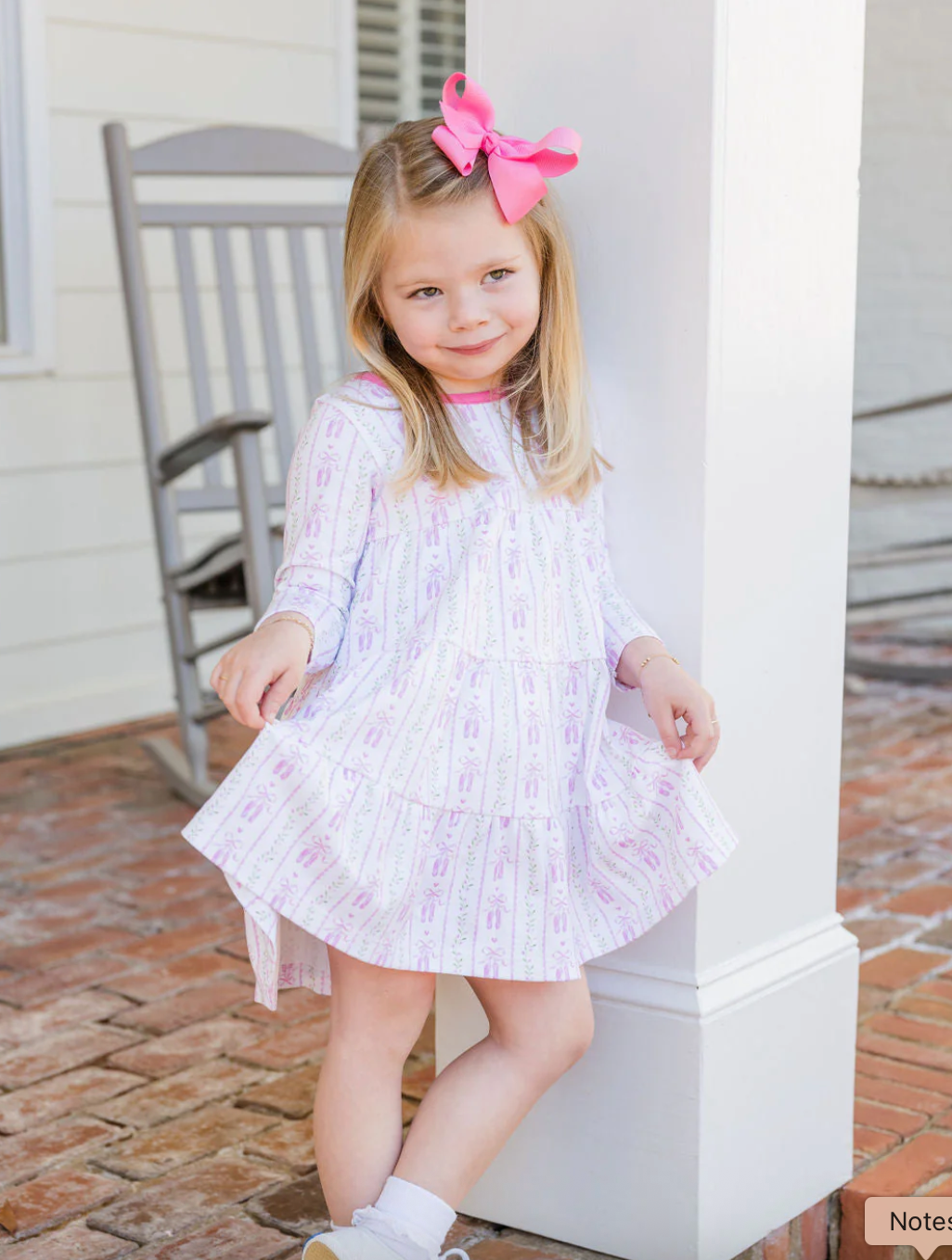Tally Twirl Dress - On Pointe Knit from Anderson Parker