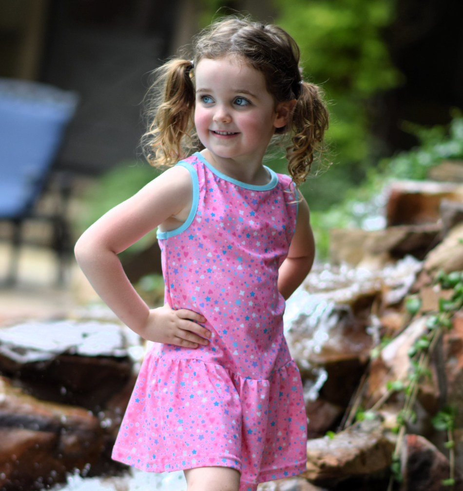 Tank Dress - Star Print from Anderson Parker