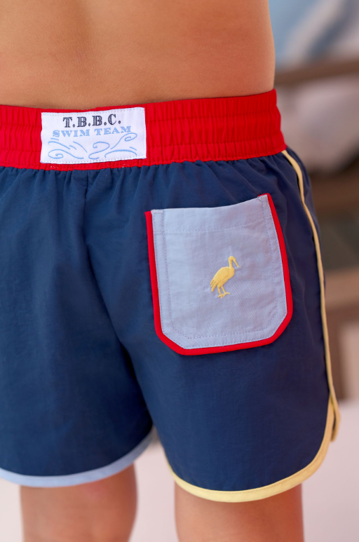 Tanner Trunks - Nantucket Navy/Richmond Red/Beale Street Blue/Lake Worth Yellow from Anderson Parker