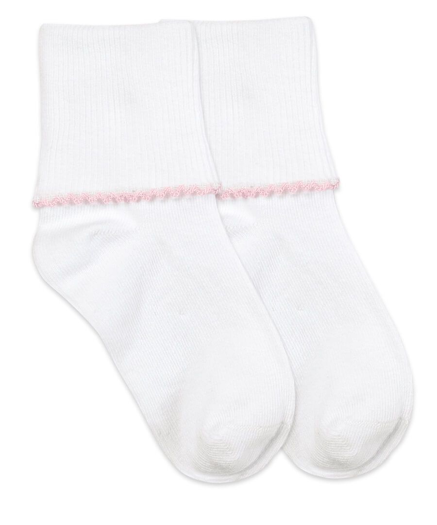 Tatted Edge Turn Cuff Socks 1 Pair from Anderson Parker