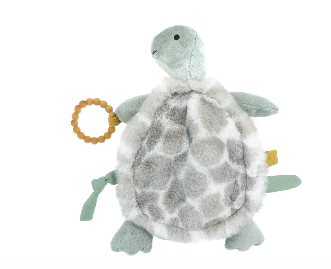 Taylor the Turtle Teether Lovie from Anderson Parker
