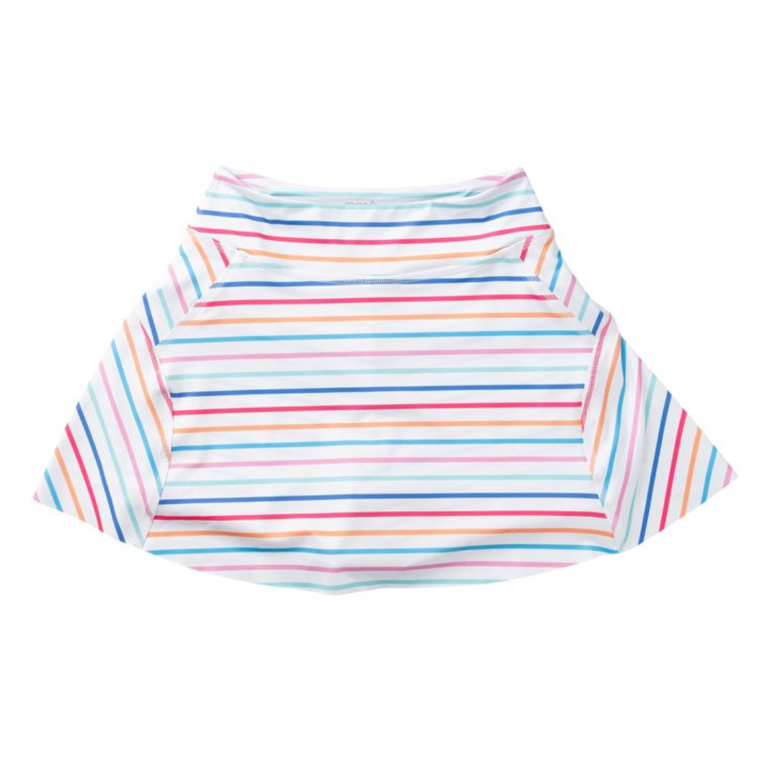 Tennis Twirl Skort - Sun-kissed Stripe from Anderson Parker