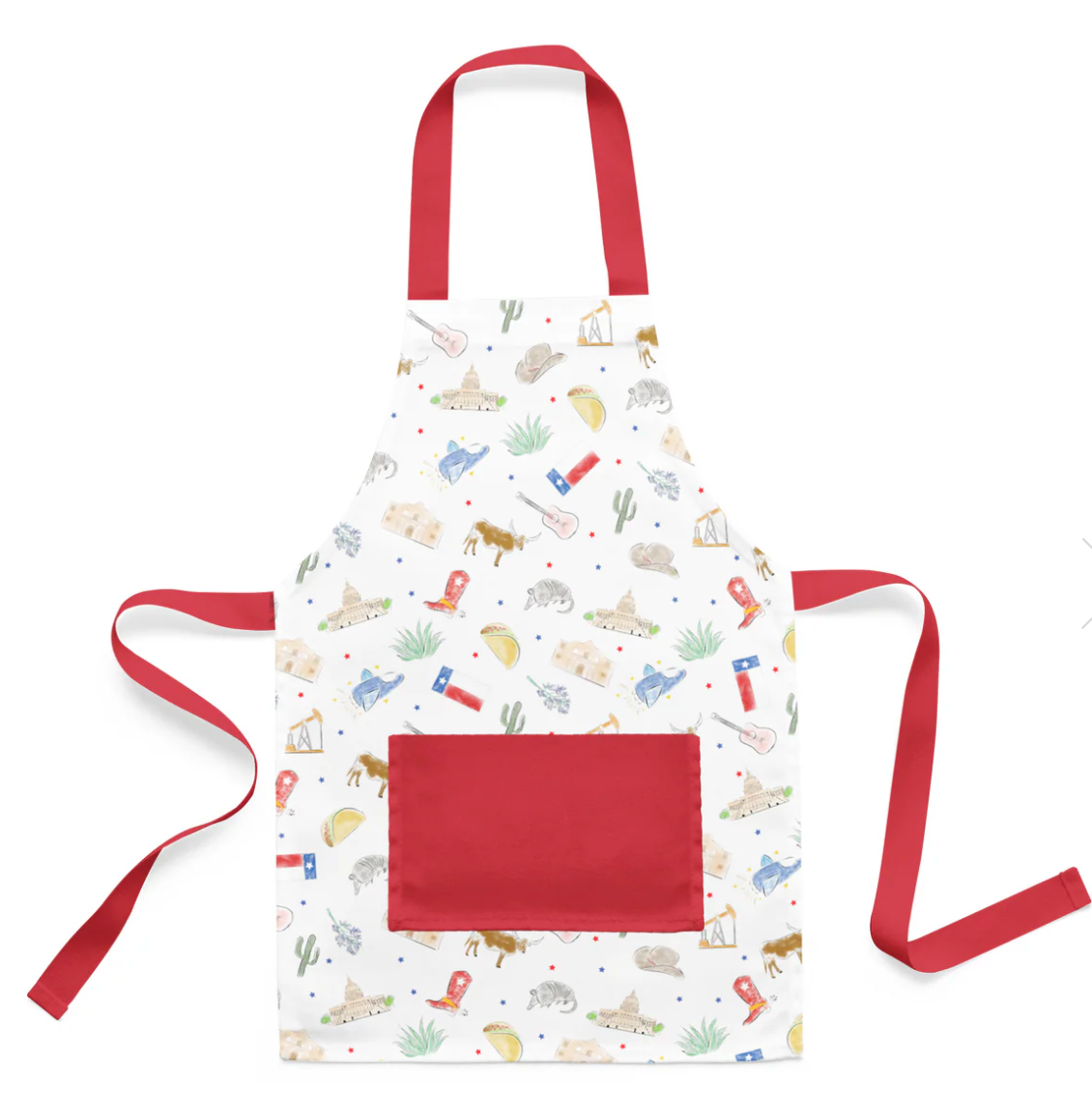 Texas Kids Organic Cotton Kid's Apron from Anderson Parker