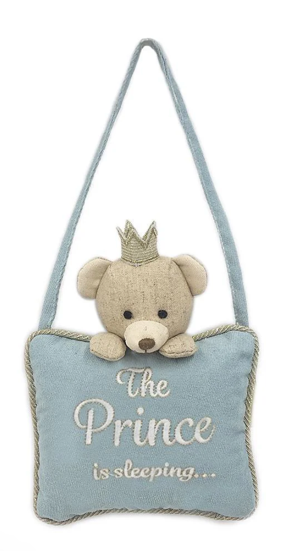 The Prince is Sleeping Door Hanger from Anderson Parker