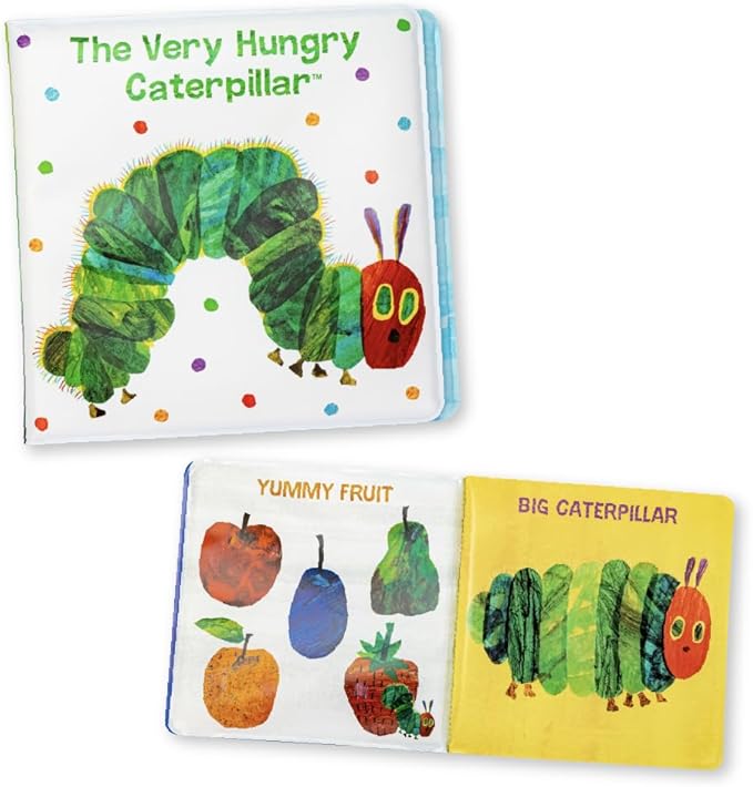 The Very Hungry Caterpillar Vinyl Bath Book from Anderson Parker