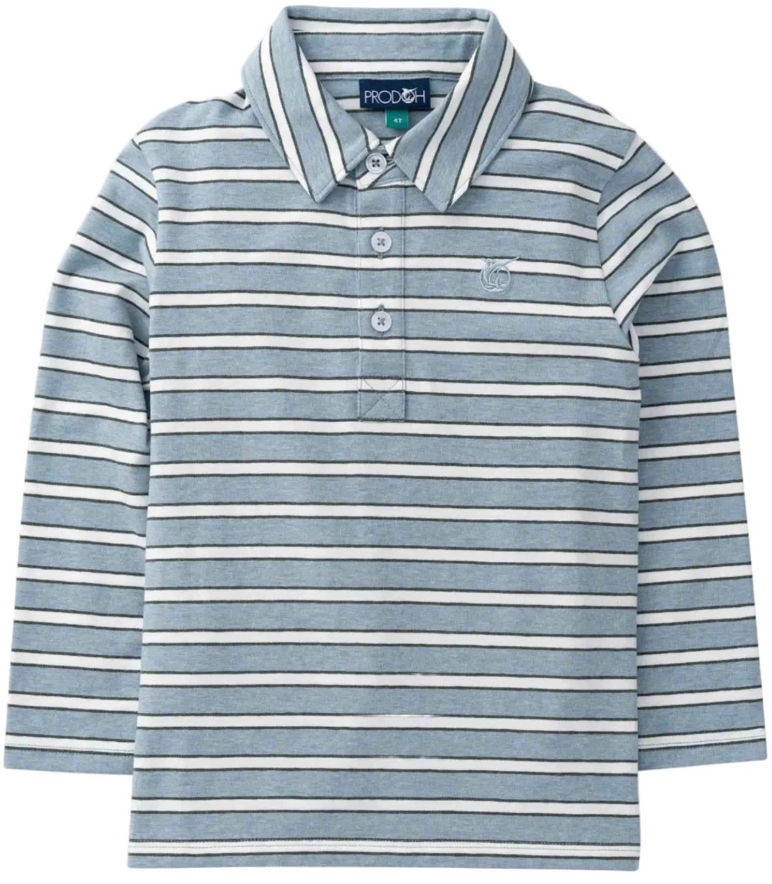 Too Cool for School Long Sleeve Polo - Arona Stripe from Anderson Parker