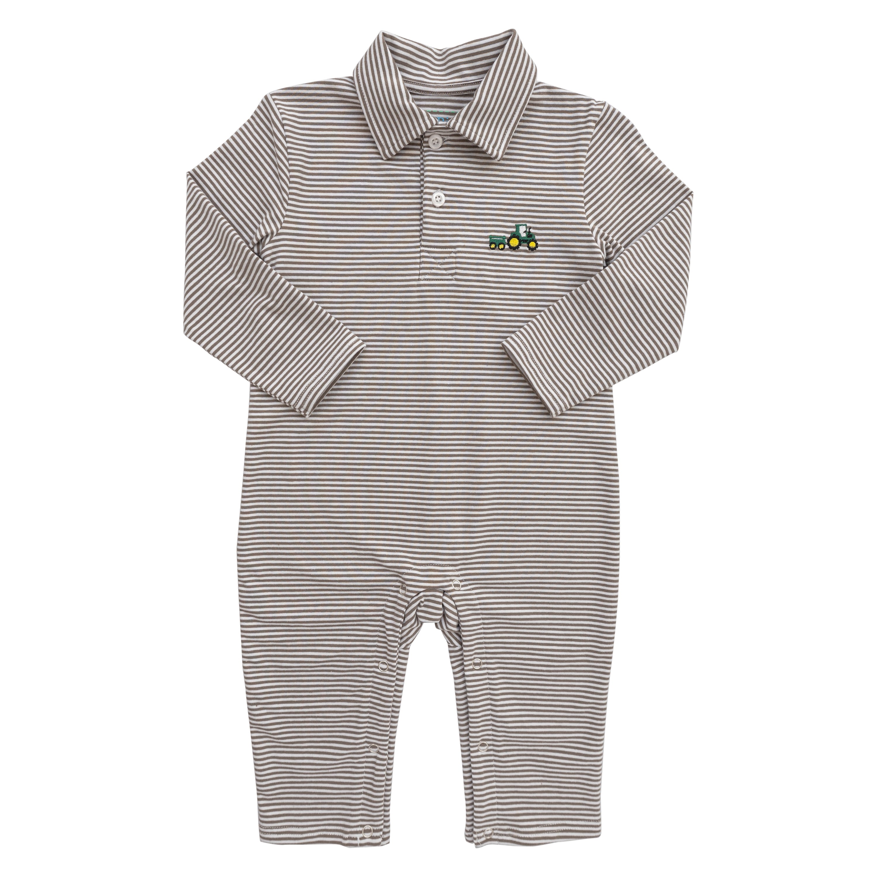 Tractor Polo Romper from Anderson Parker