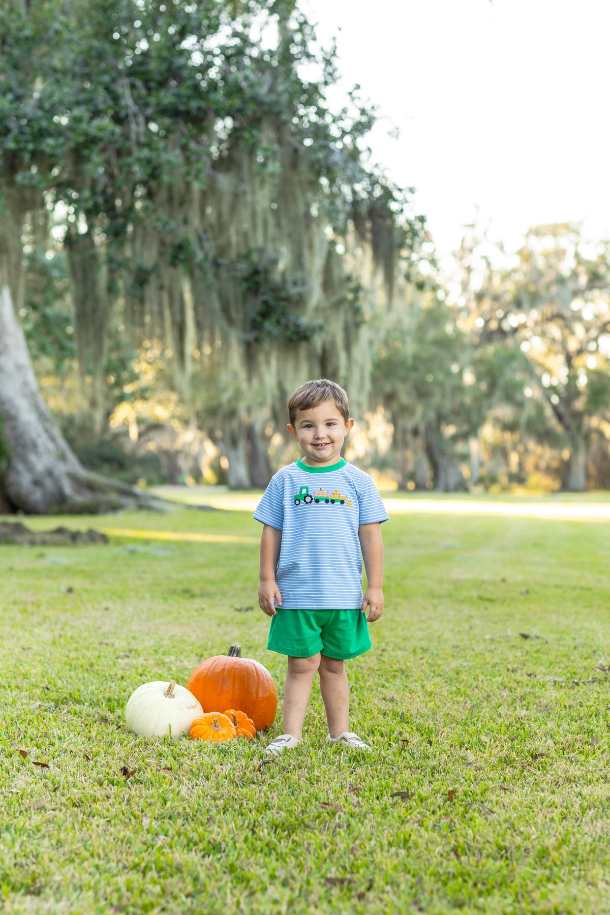 Tractor Trail Short Set from Anderson Parker