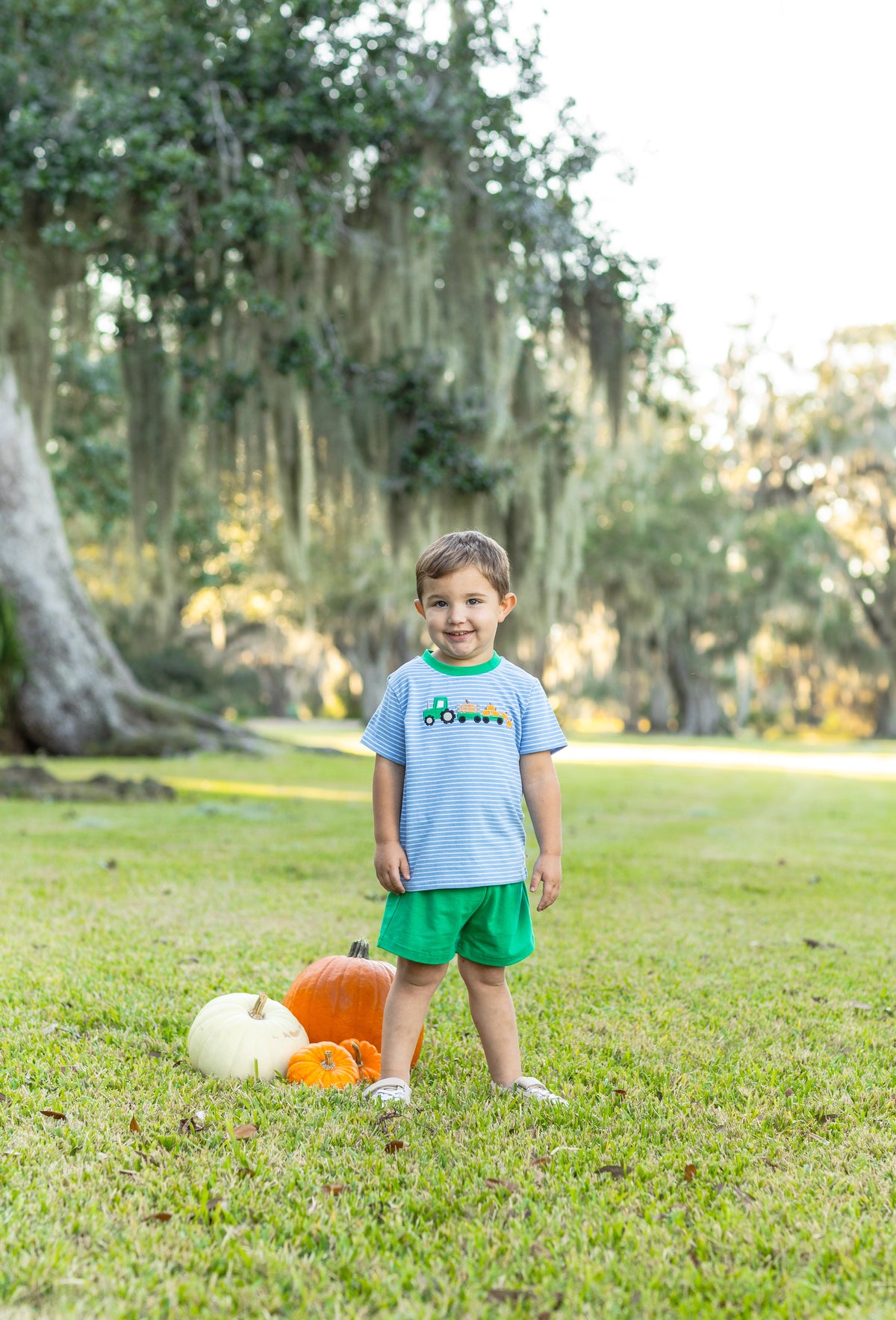 Tractor Trail Short Set from Anderson Parker