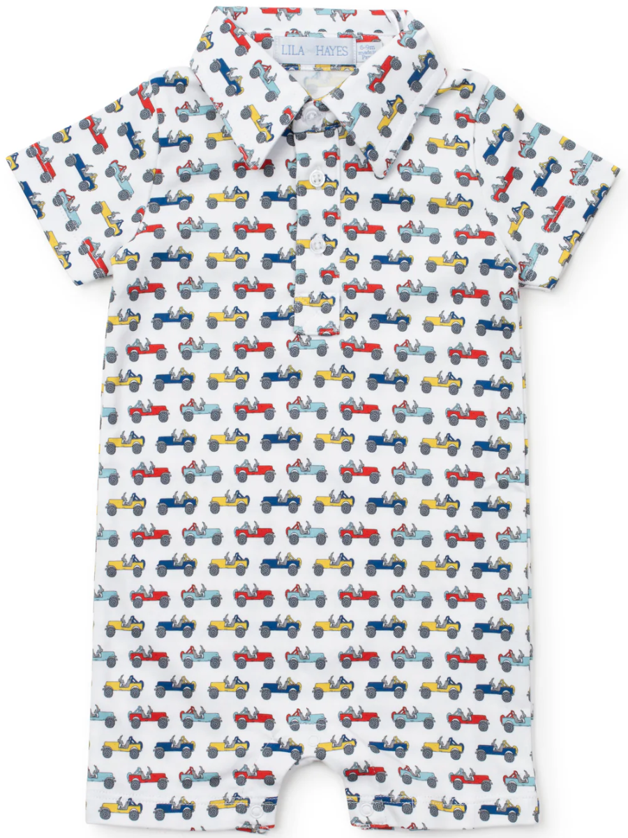 Tripp Boys' Polo Shortall - Cruisin Jeeps from Anderson Parker