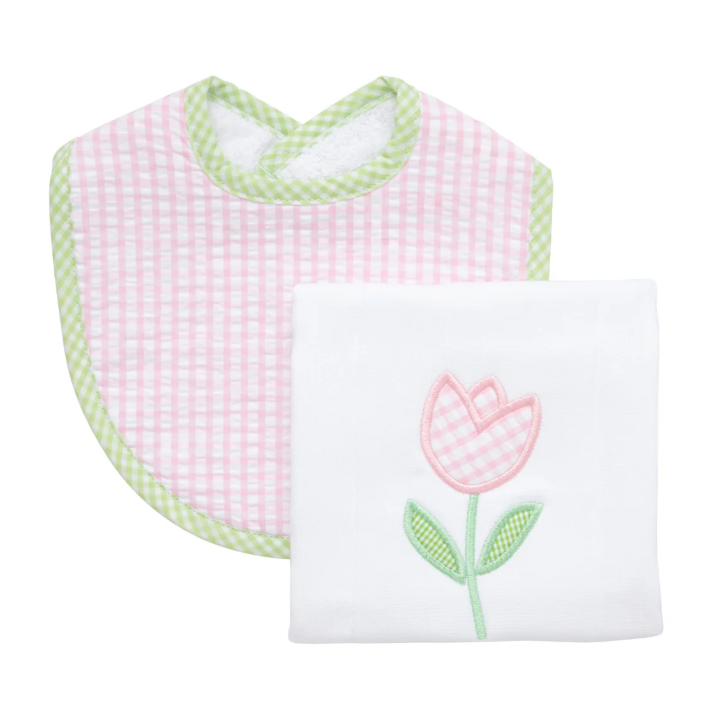 Tulip Basic Bib & Burp Boxed Set from Anderson Parker
