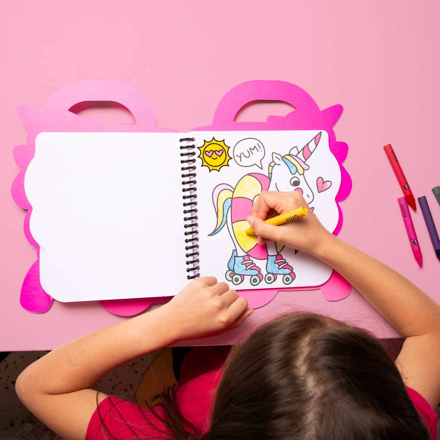 UNICORN SUPER COLORING & STICKER BOOK from Anderson Parker