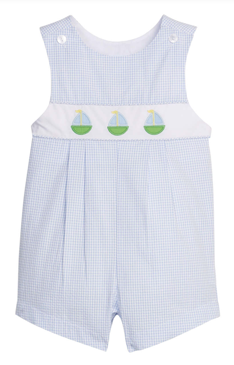 Vintage Romper - Sailboats from Anderson Parker