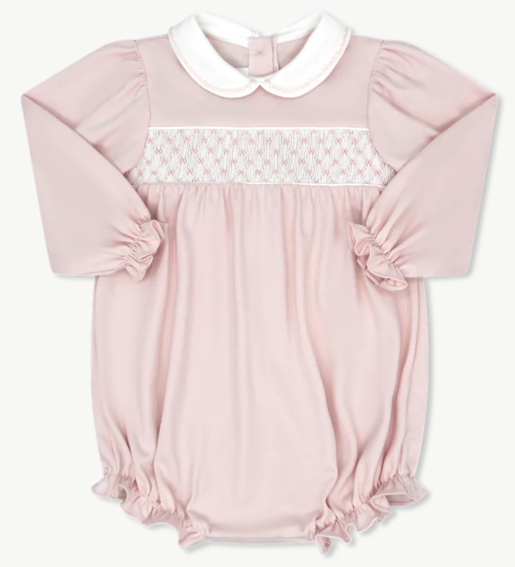 Wales Bubble Long Sleeve - Park Pink from Anderson Parker