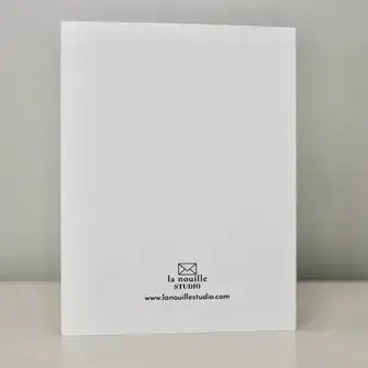 Welcome, sweet pea new baby greeting card from Anderson Parker