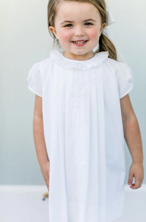 White Cross Dress from Anderson Parker