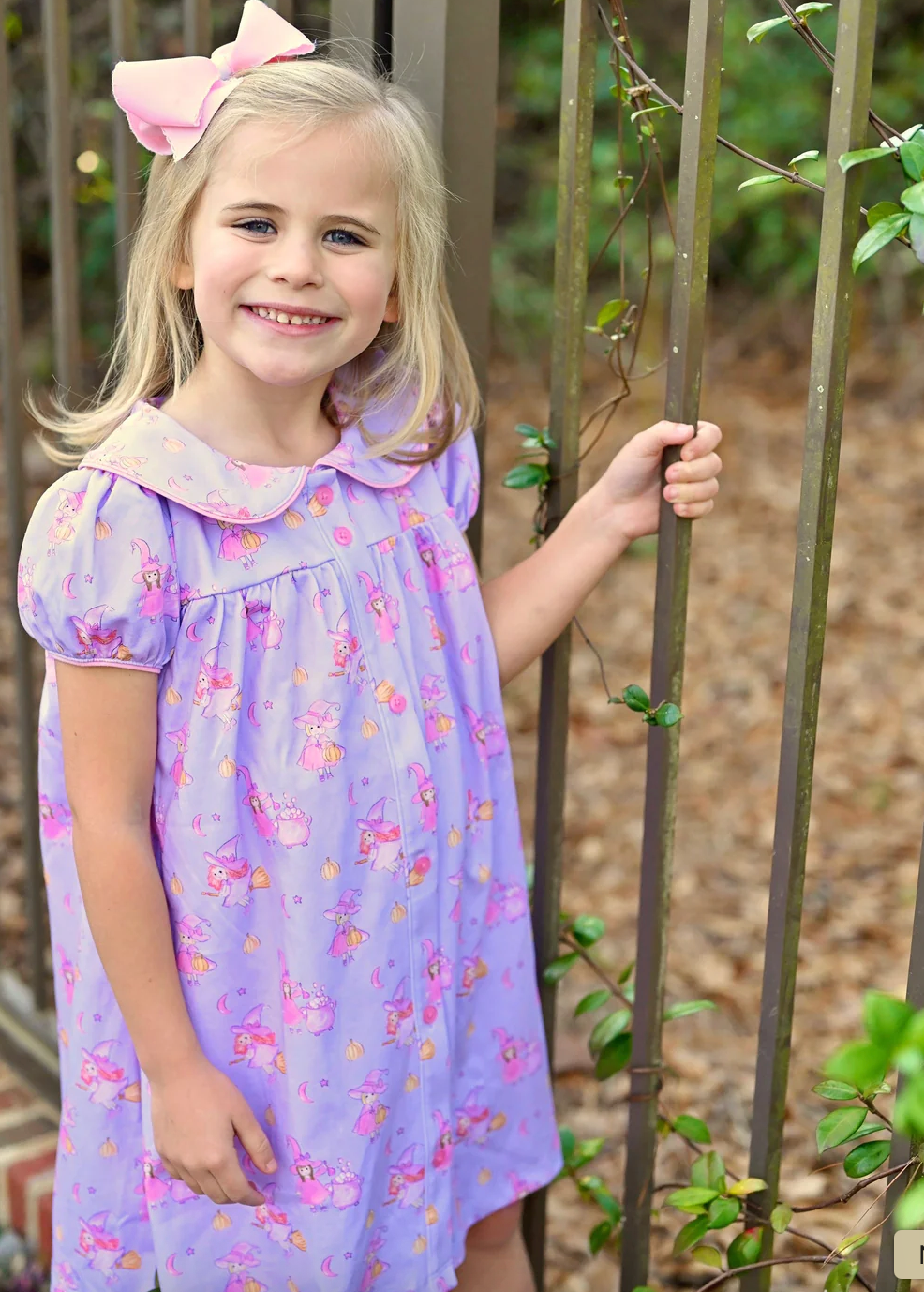 Whitley Dress - Double Double Toil & Trouble from Anderson Parker