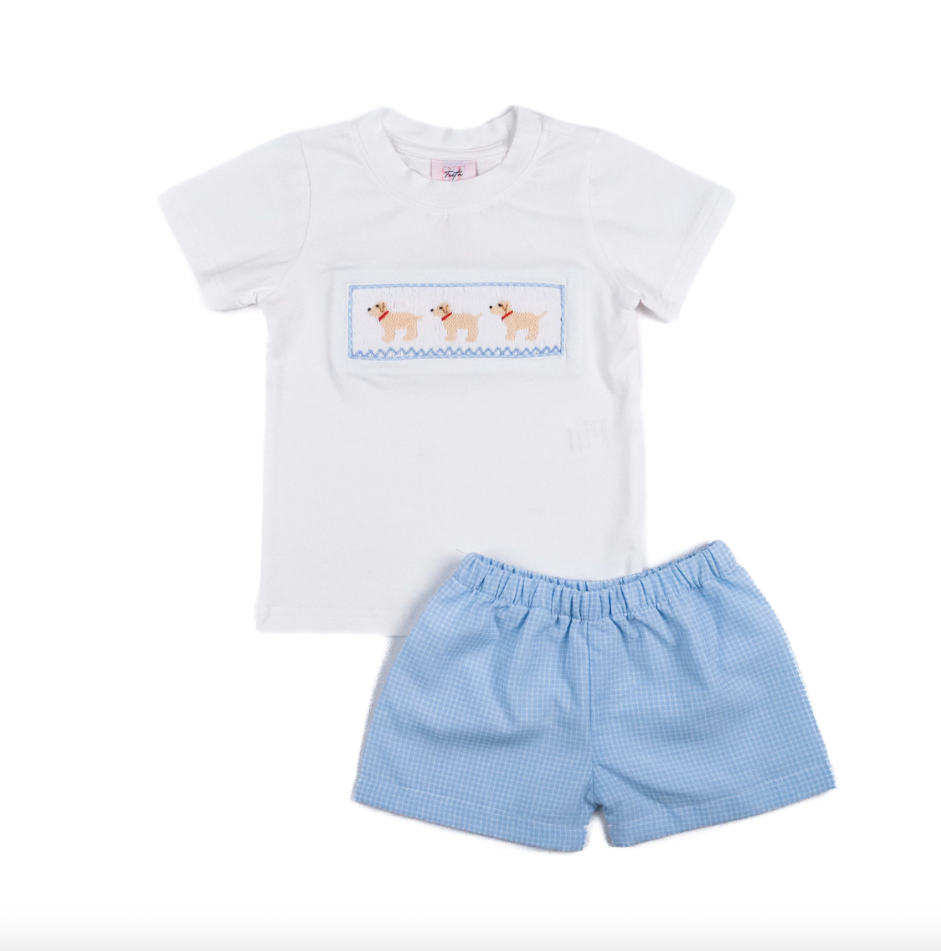 Who Let The Dogs Out Wyatt Short Set from Anderson Parker