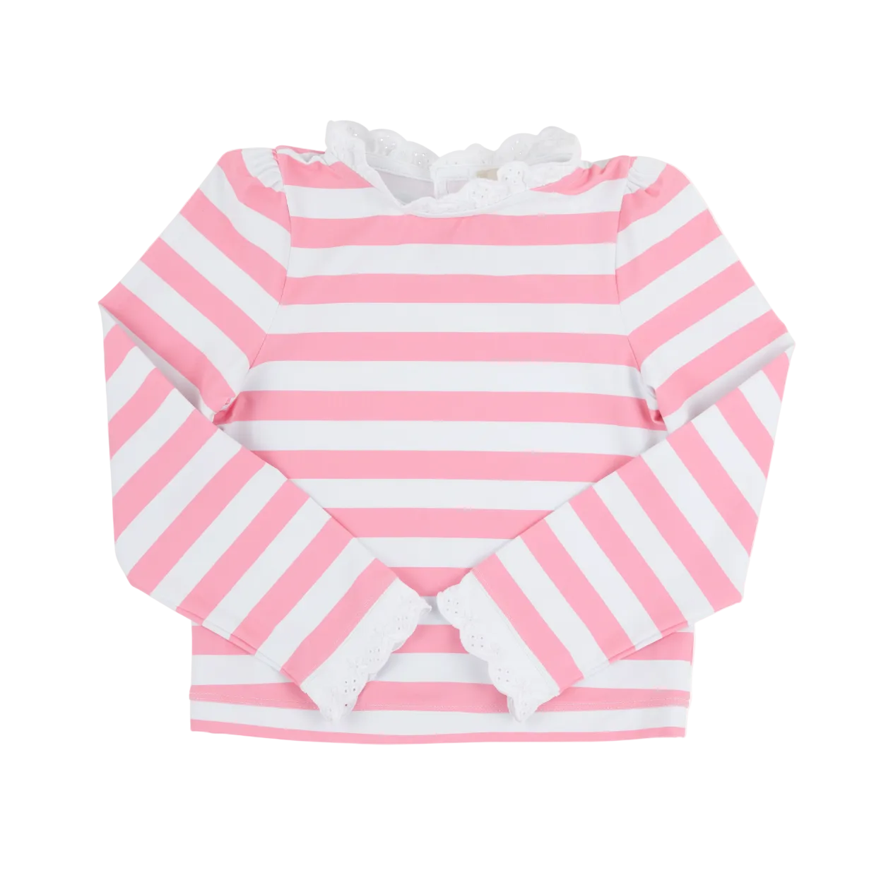 Winnie's Wave Spotter Swim - Caicos Cabana Stripe (Hamptons Hot Pink)/Worth Ave White from Anderson Parker