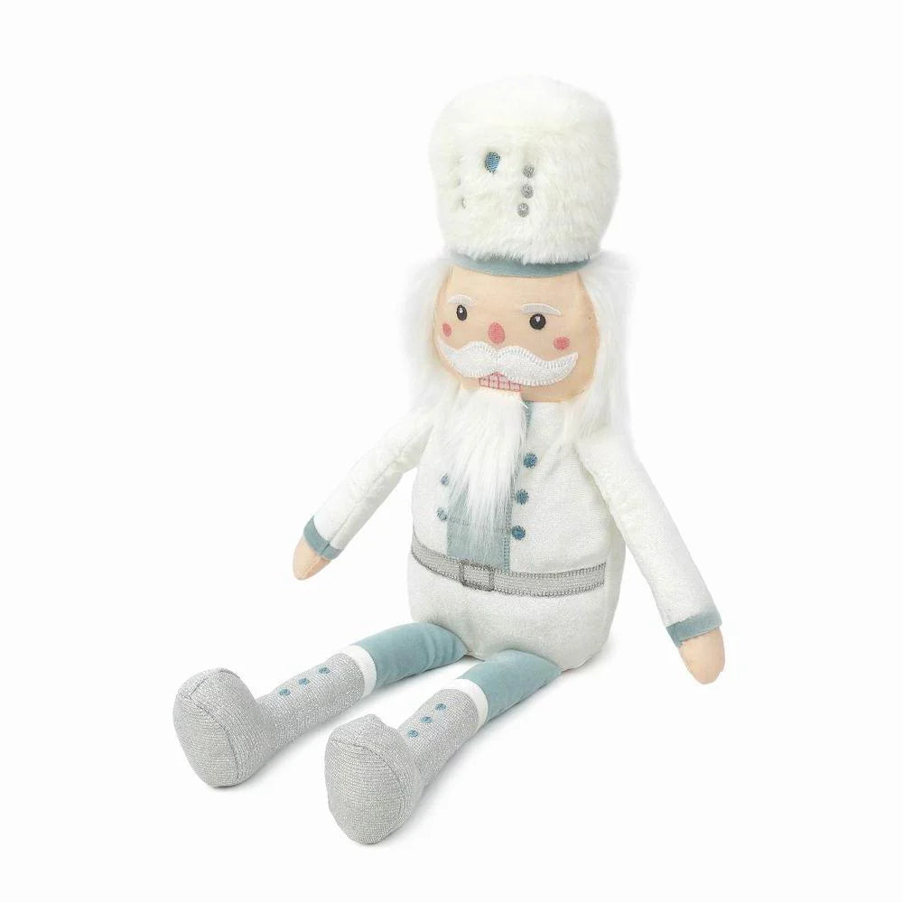 Winter White Nutcracker Plush Toy from Anderson Parker