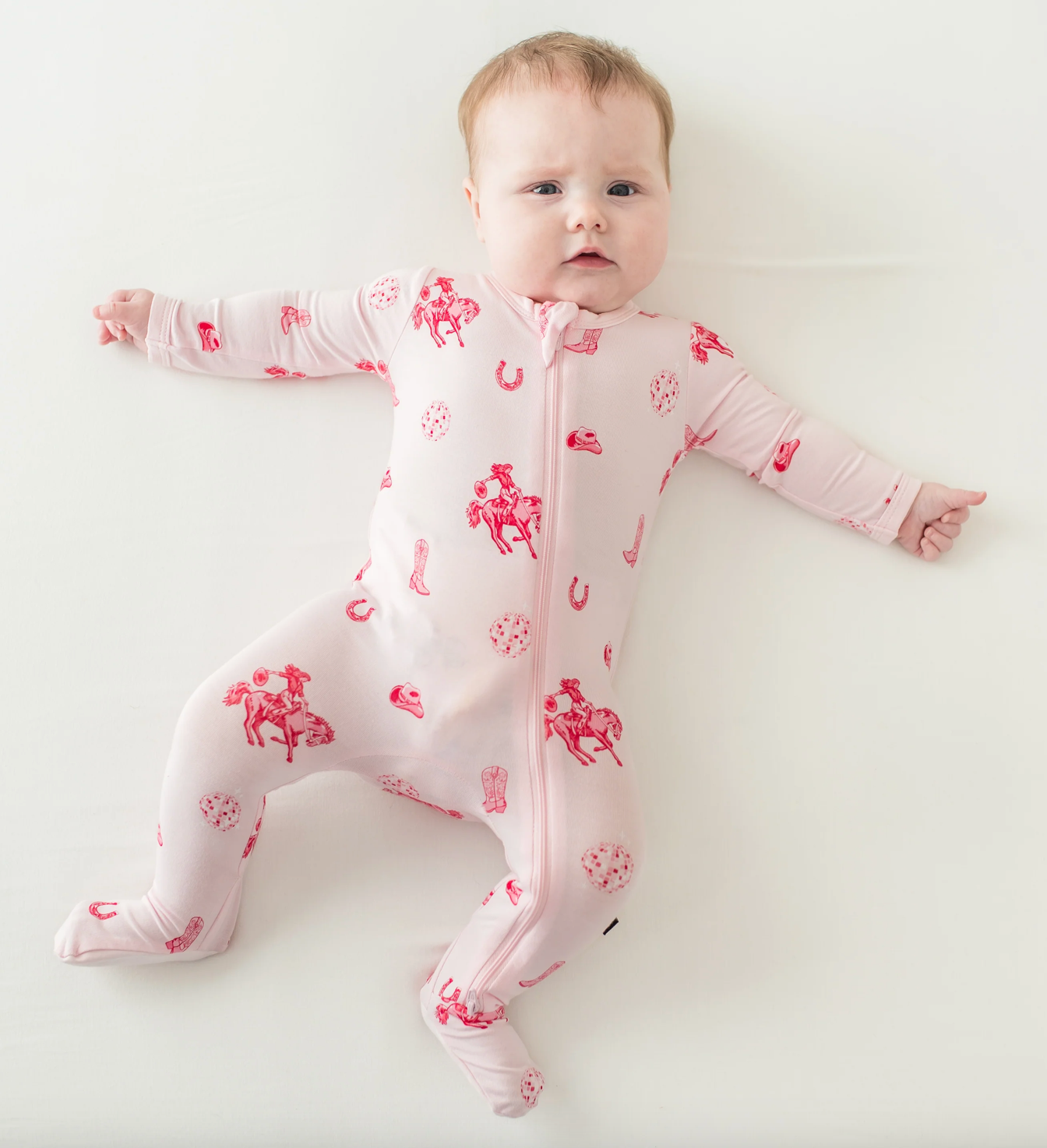 Zippered Footie - Disco Cowgirl from Anderson Parker