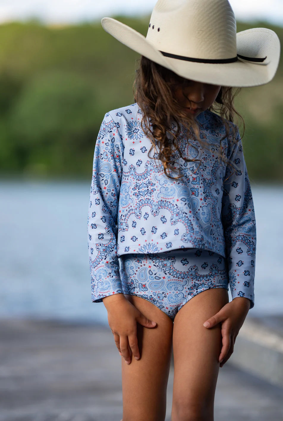blakely long sleeve two piece from Anderson Parker