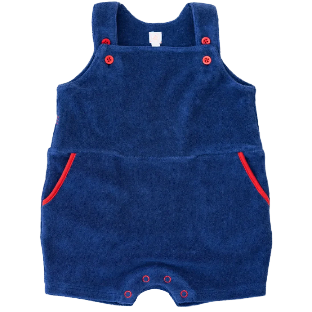 boys harrison romper - blue from Anderson Parker